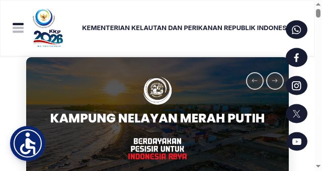 Screenshot of kkp.go.id