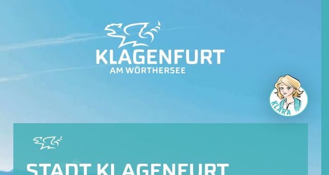 Screenshot of klagenfurt.at