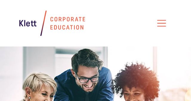 Screenshot of klett-corporate-education.de
