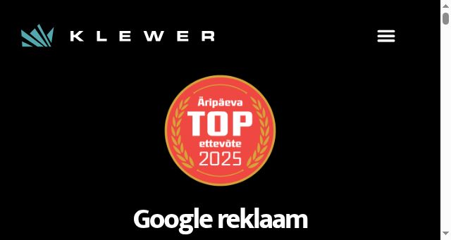 Screenshot of klewermarketing.com