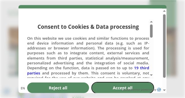 Screenshot of klimajournal.com