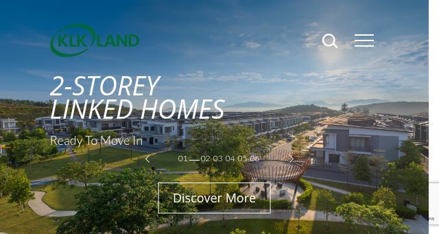 Screenshot of klkland.com.my