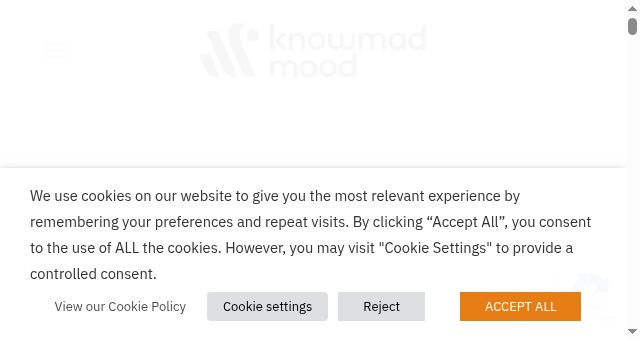 Screenshot of knowmadmood.it