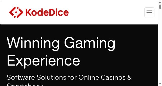 Screenshot of kodedice.com