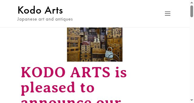 Screenshot of kodo-arts.com