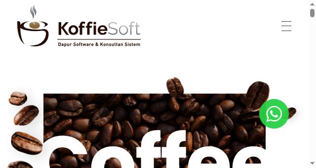 Screenshot of koffiesoft.com