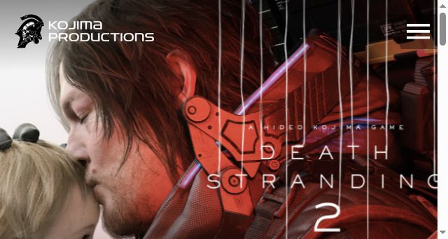 Screenshot of kojimaproductions.jp