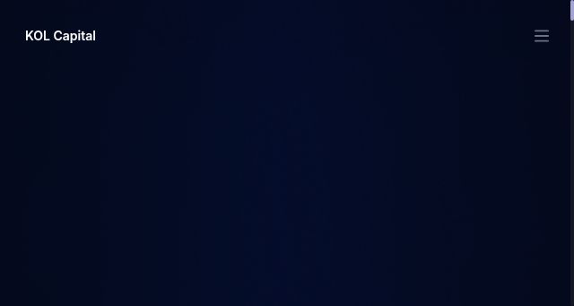 Screenshot of kolcapital.io