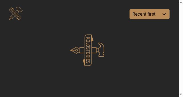 Screenshot of kolostories.com