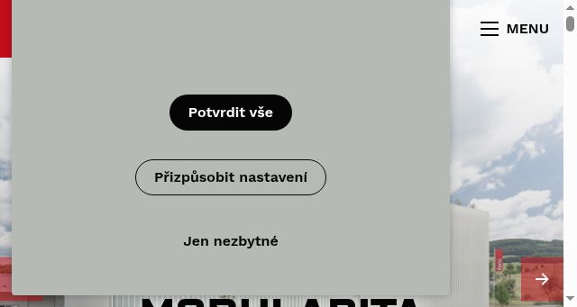 Screenshot of koma-modular.cz