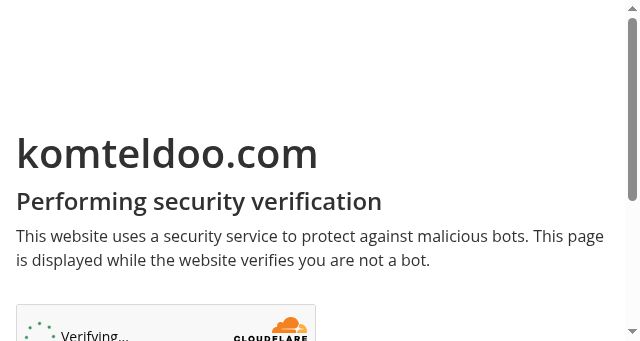 Screenshot of komteldoo.com
