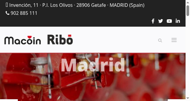 Screenshot of komtesproteccion.com