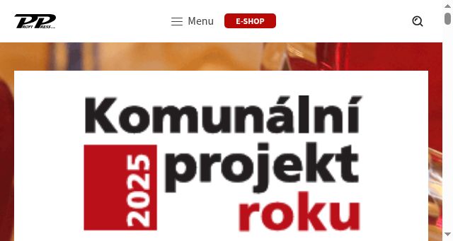 Screenshot of komunalniprojektroku.cz