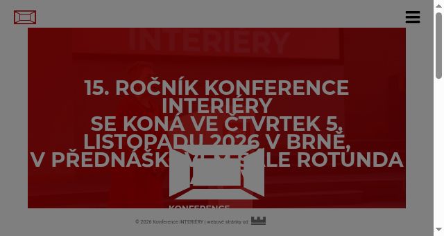 Screenshot of konference-interiery.cz