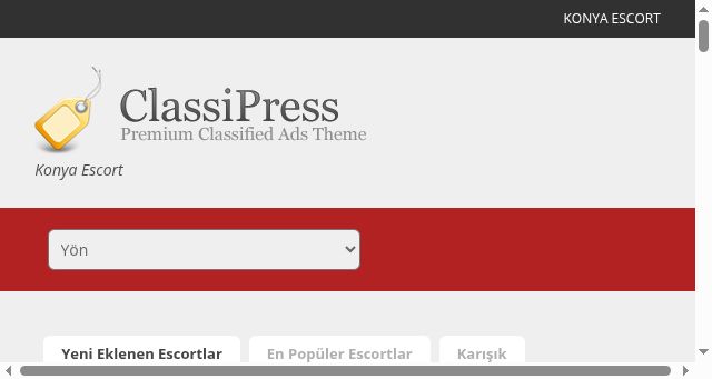 Screenshot of konyaeskort.com