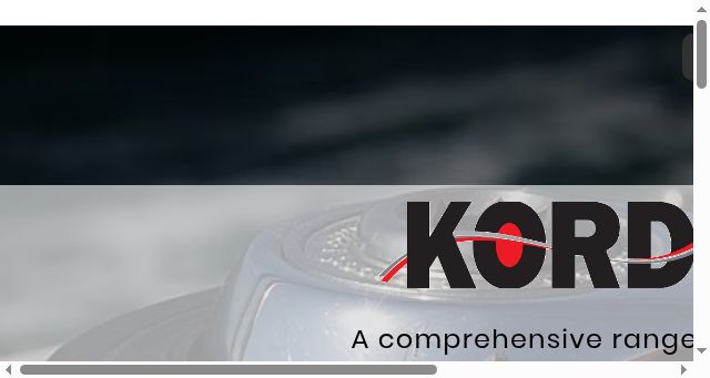 Screenshot of kord.com.tr