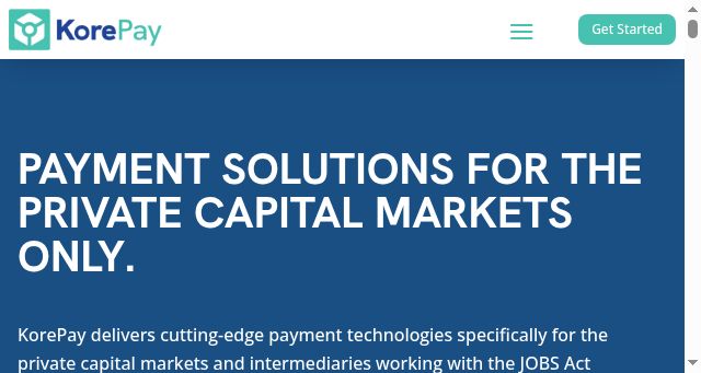 Screenshot of korepay.co