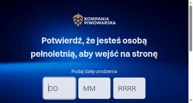 Screenshot of kp.pl