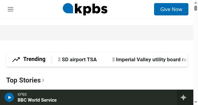 Screenshot of kpbs.org