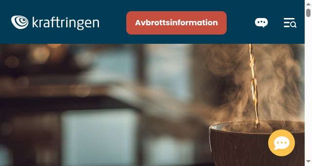 Screenshot of kraftringen.se