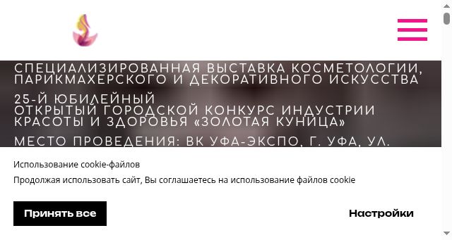 Screenshot of krasotabvk.ru