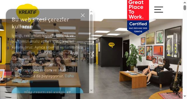 Screenshot of kreatif.net