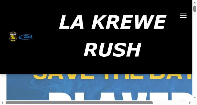 Screenshot of krewerush.com