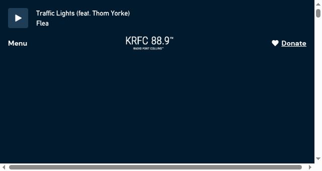 Screenshot of krfcfm.org