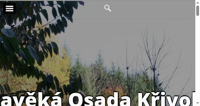 Screenshot of krivolik.cz