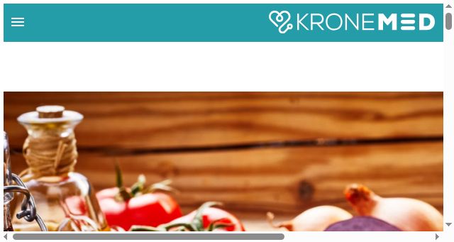 Screenshot of kronemed.at