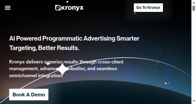 Screenshot of kronyx.ai