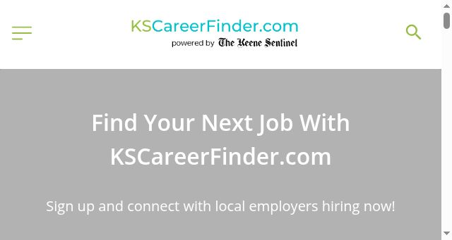 Screenshot of kscareerfinder.com