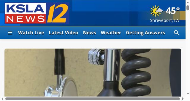 Screenshot of ksla.com