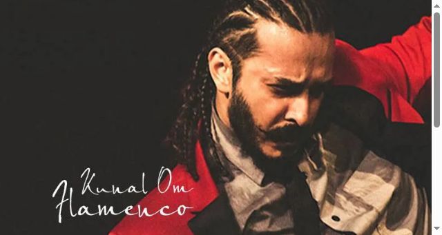 Screenshot of kunalomflamencoindia.com