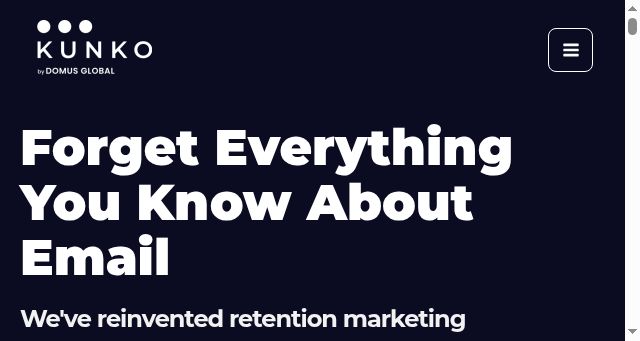 Screenshot of kunkoagency.com