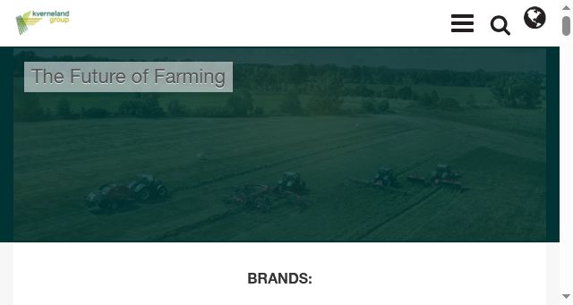 Screenshot of kvernelandgroup.com