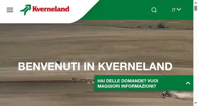 Screenshot of kvernelanditalia.it