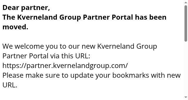 Screenshot of kvgportal.com