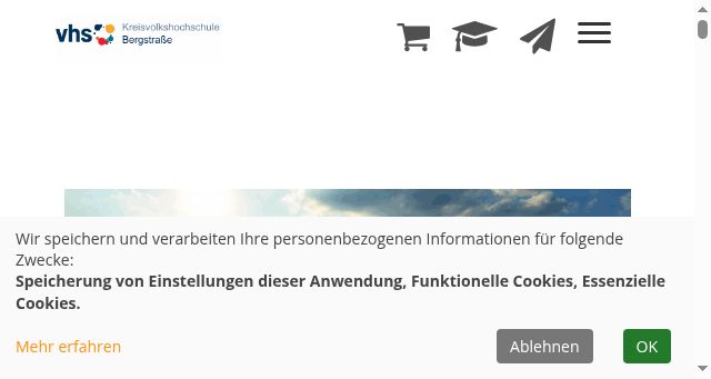 Screenshot of kvhs-bergstrasse.de
