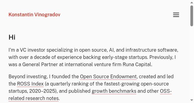 Screenshot of kvinogradov.com