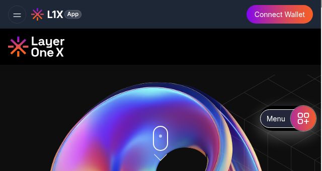 Screenshot of l1xapp.com