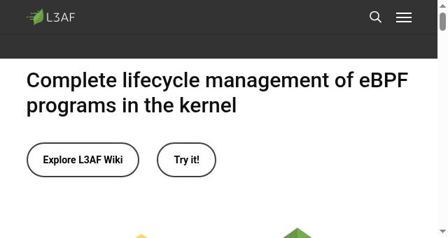 Screenshot of l3af.io