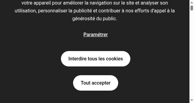 Screenshot of la-spa.fr