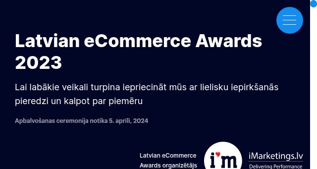 Screenshot of labakaiseveikals.lv