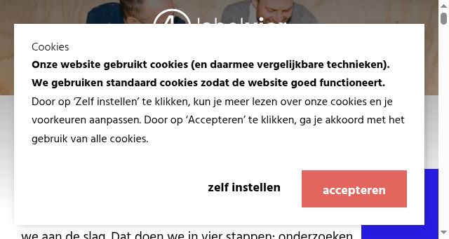 Screenshot of labelvier.nl