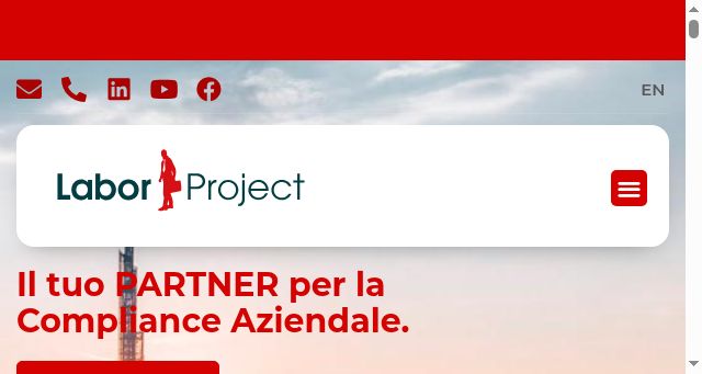 Screenshot of laborproject.it