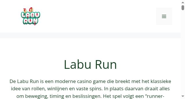 Screenshot of laburun.be