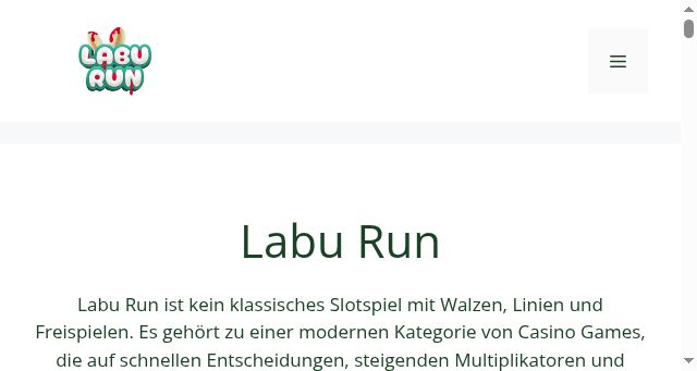 Screenshot of laburun.ch