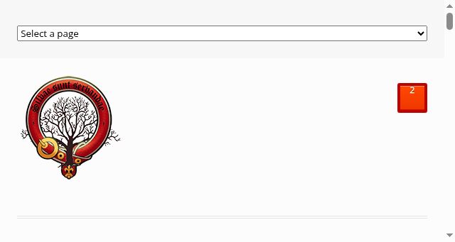 Screenshot of ladyofblackwood.com