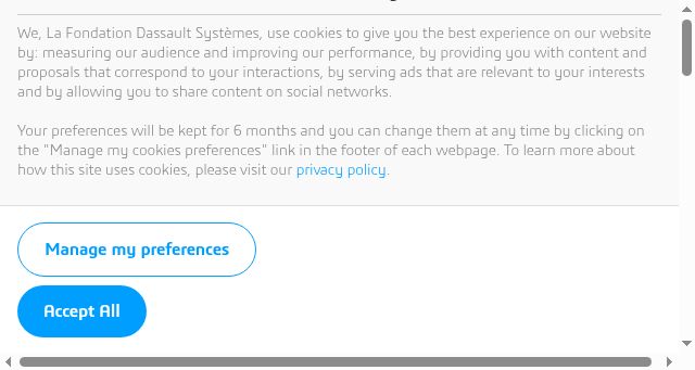 Screenshot of lafondation3ds.org